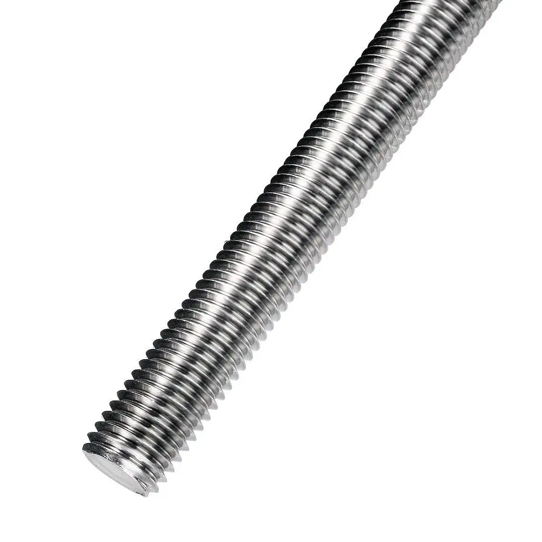 Stainless Steel M4-0.7 Fully Long Threaded Rod 250 mm Length 2 count