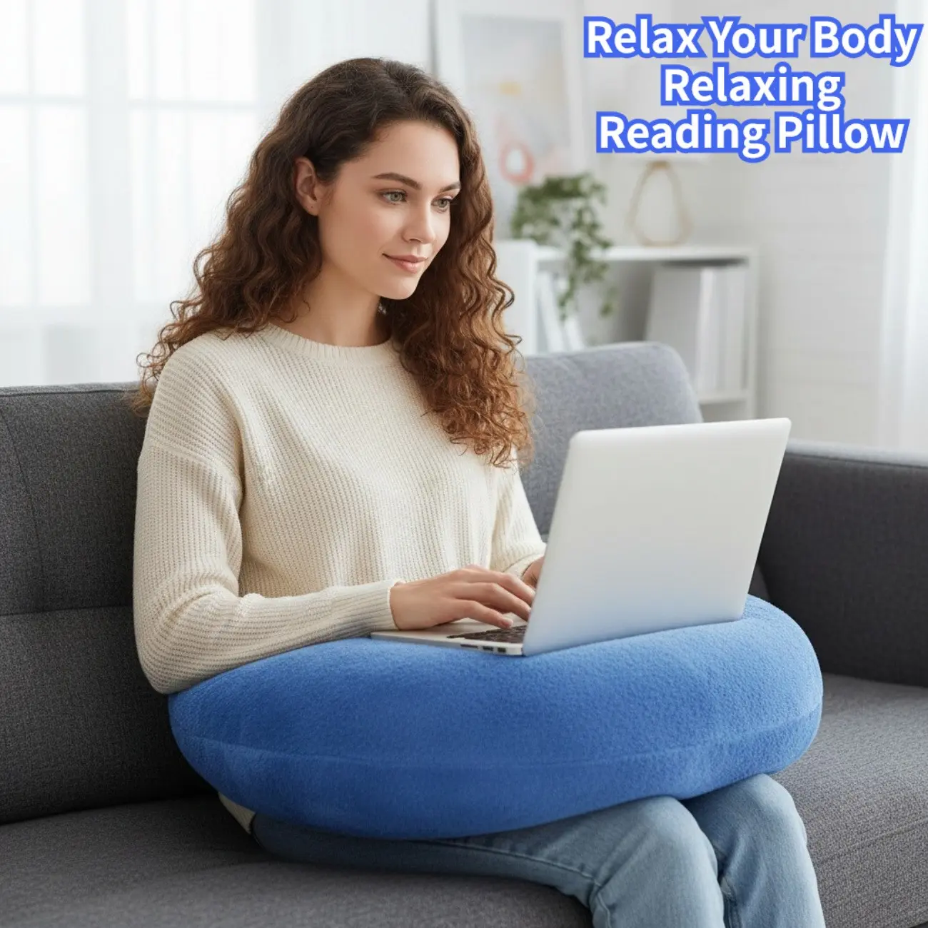 Relax with Our Reading Pillow!This Reading Pillow Features a Comfortable Armrest and a Soft Lap Pillow, Perfect for Reading, Working, Crocheting, or Simply Relaxing in Bed or on the Floor.