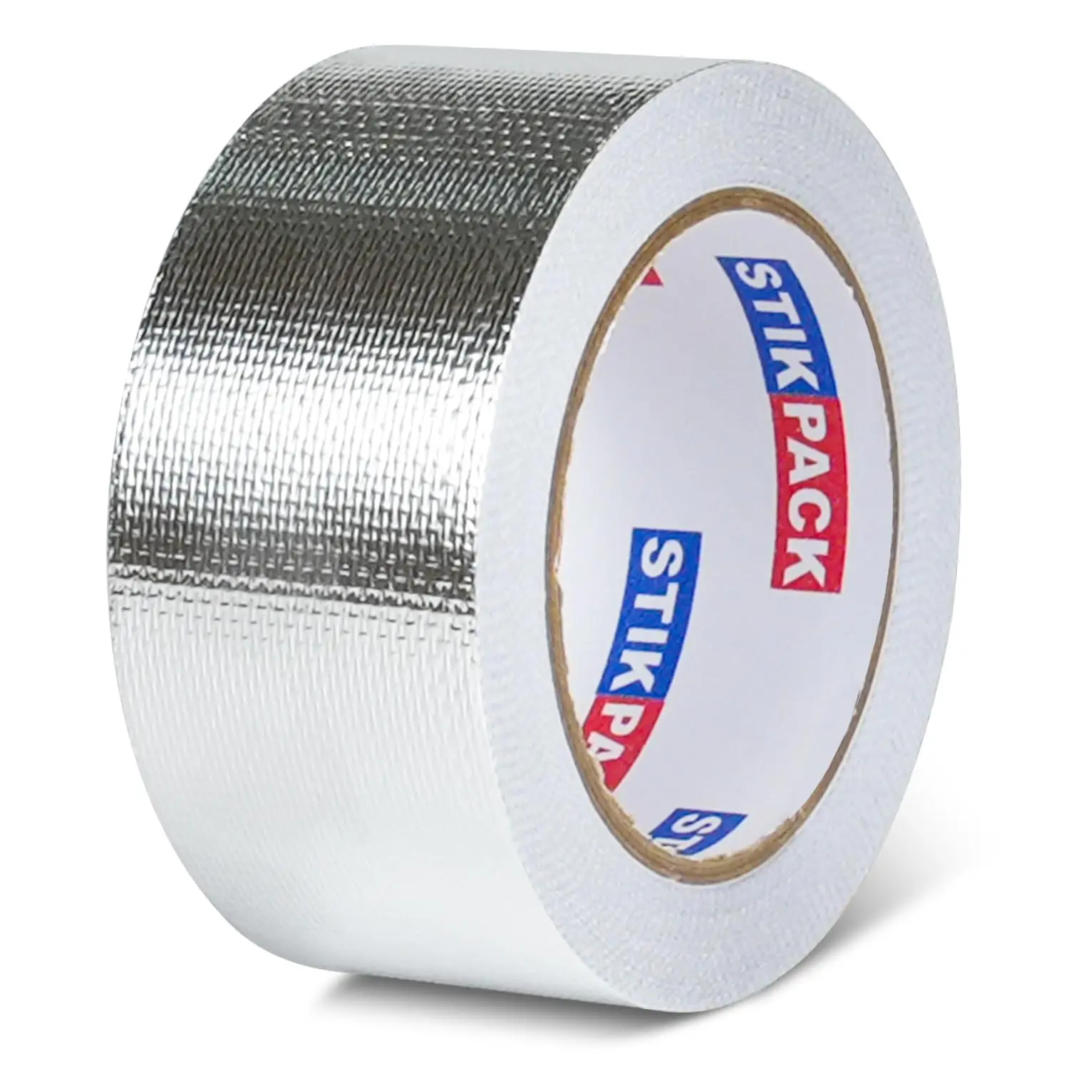 Foil Heat Shield Tape 2in x 66ft, Self-Adhesive Heat Reflective Heat Resistant High Temperature Fiberglass -Proof HVAC  Duct Tape for Ductwork, Dryer Vent & Insulation
