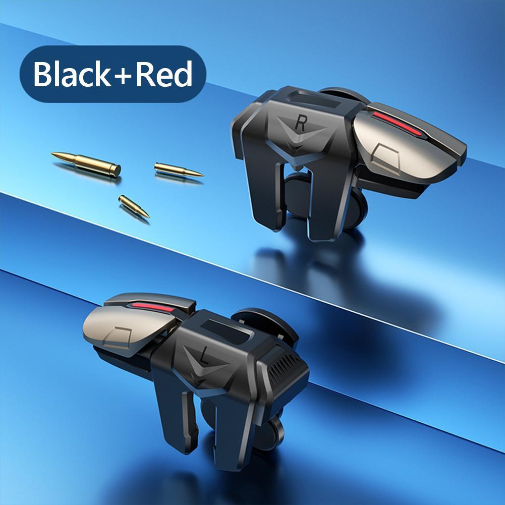 Mobile Phone Game Trigger Gamepad Joystick 6-Finger Aim Shooting L1 R1 Key Button Game Fingertips PUBG Game Controller