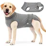 Unisex Dog Recovery Vest, Breathable Elastic Waistband, Anti-Licking Post-Op Wear, Home Use, Dual Layer Protection, Includes Sanitary Pad Slot