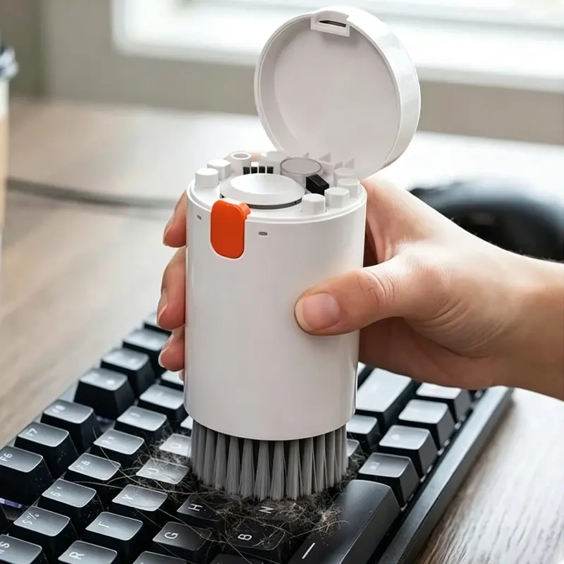 20-in-1 Cleaner Kit Computer Keyboard Brush Earphones Cleaning Pen Screen Cleaning Spray Bottle Cleaning Tools Keycap Puller