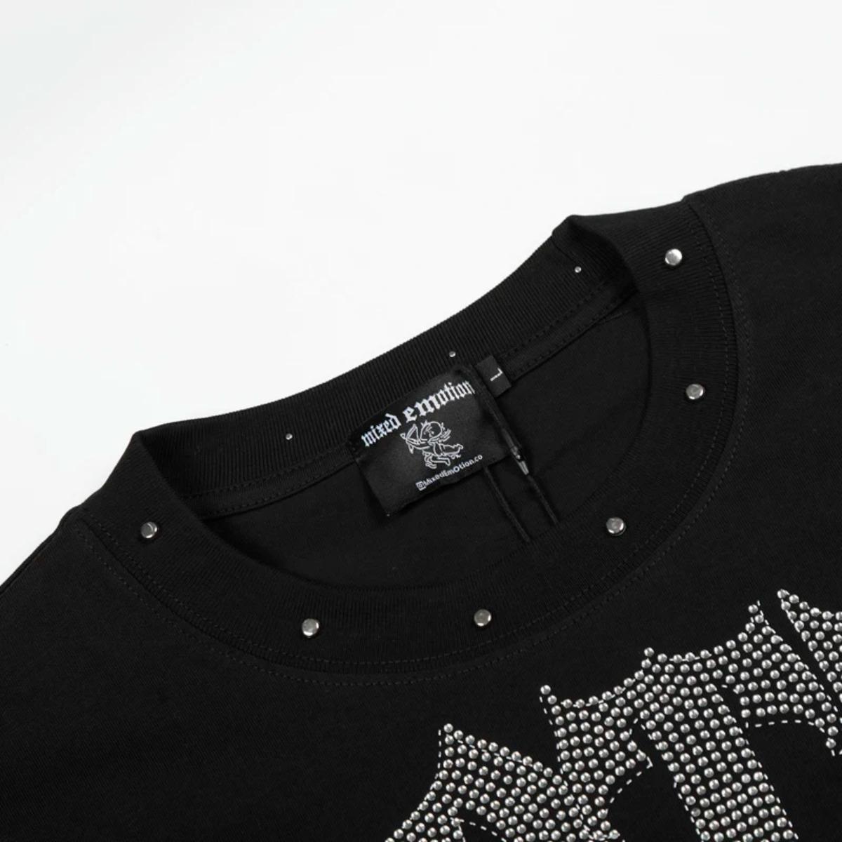 Tshirt Cotton American Retro Style Casual Daily Wear Summer Party For Men Women Unisex Trendy Fashion Top