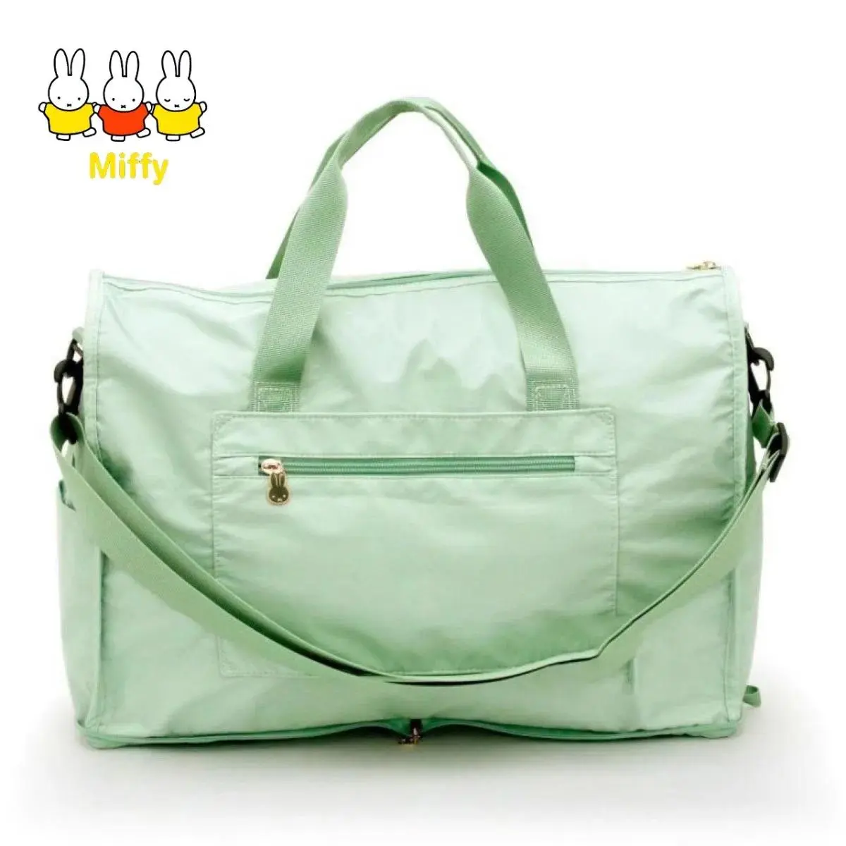 Kawaii Anime Miffy Rabbit Travel Bag Cute Cartoon Student Portable Clothes Folding Large-capacity Storage Bag Hand Luggage Bag