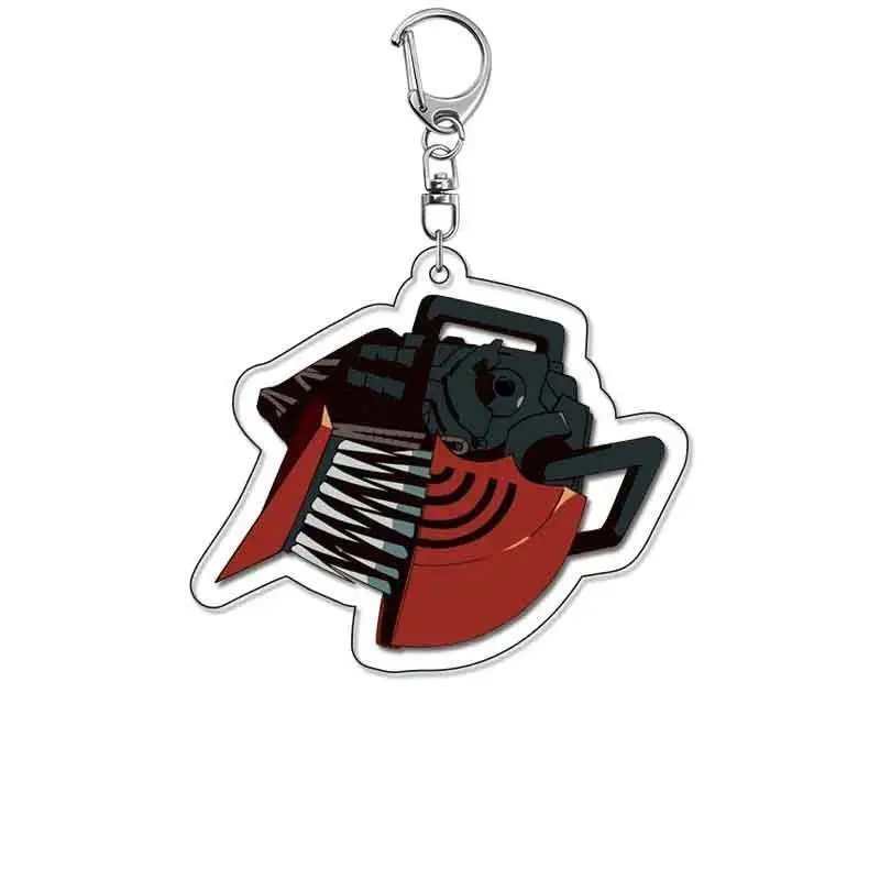 Anime Cartoon Chainsaw Man Pochita Denji Q Version Acrylic Keychain Fashion Cute Backpack Charm Pendant Accessories Ornaments