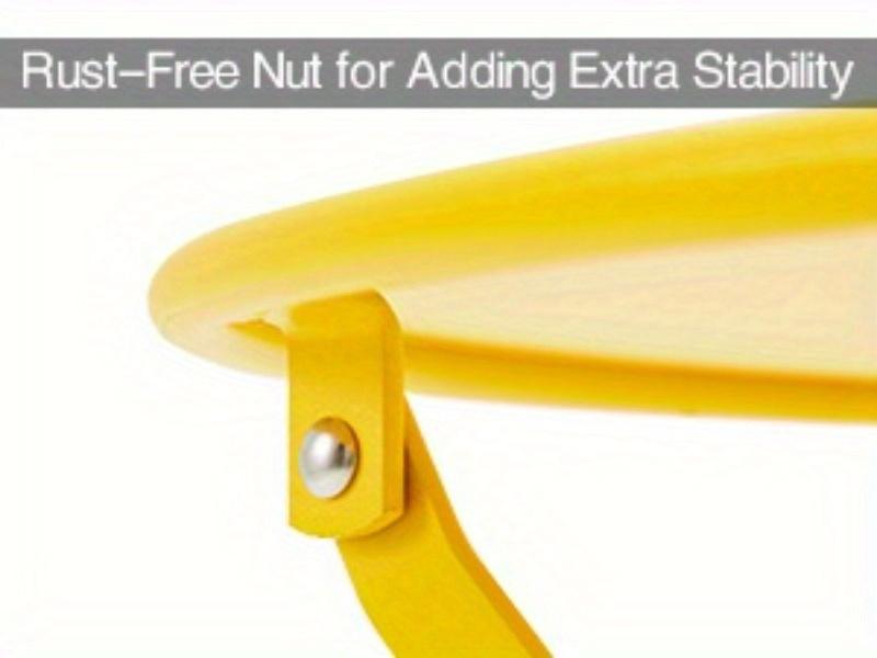 3-Piece Bistro Table and Chairs, Wrought Iron Bistro Set, Anti-Rust, Waterproof Folding Cafe Table and Chairs Set of 2, Foldable Small Bistro Set for Indoor/Outdoor/Porch /Lawn/ Balcony/ Small Space