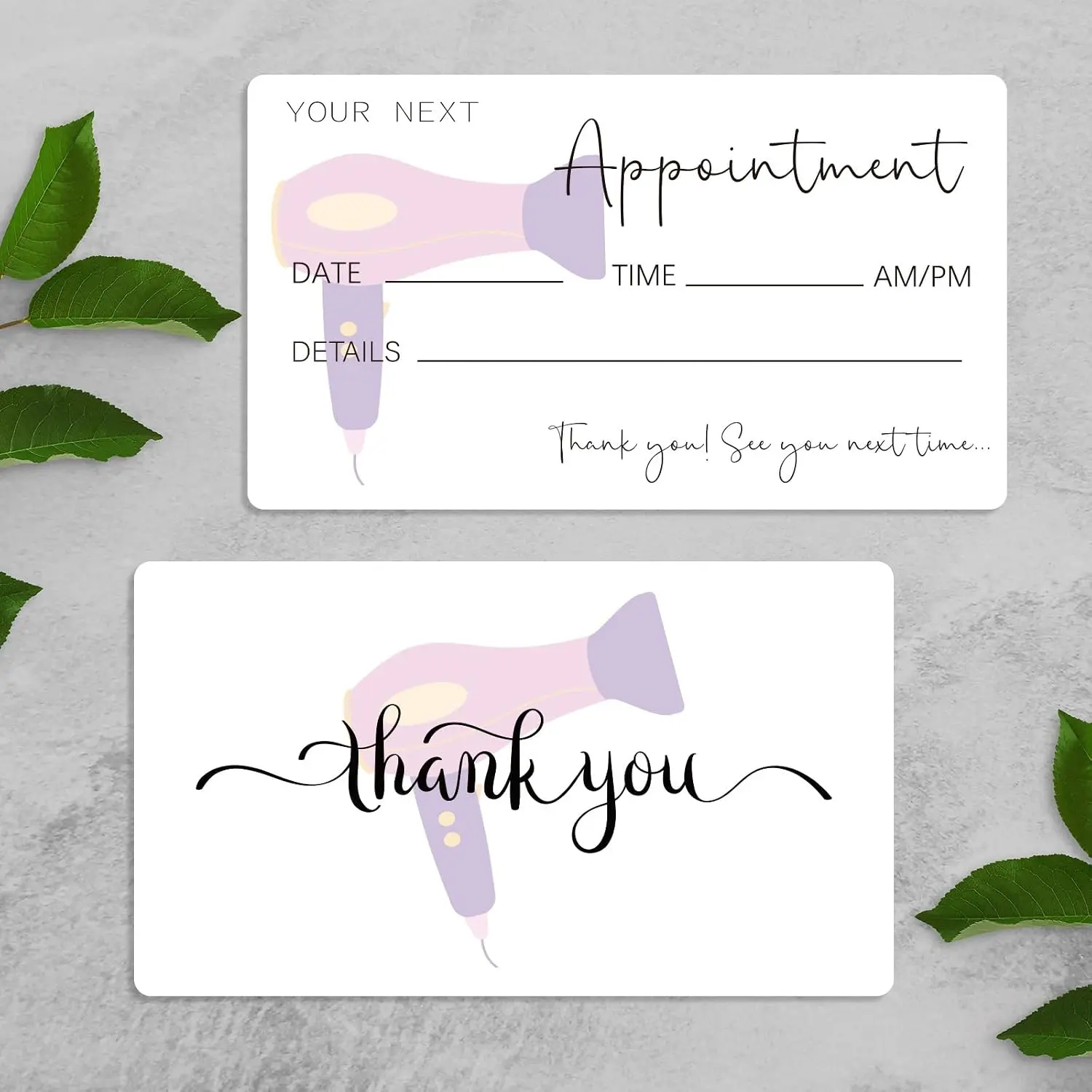 240 count Hair Appointment Reminder Cards Barber Shop Appointment Business Card with Date Time Client Reminder for Beauty Parlor Hair Salon   Hairstyling Hairdressing Haircut Cosmetologists