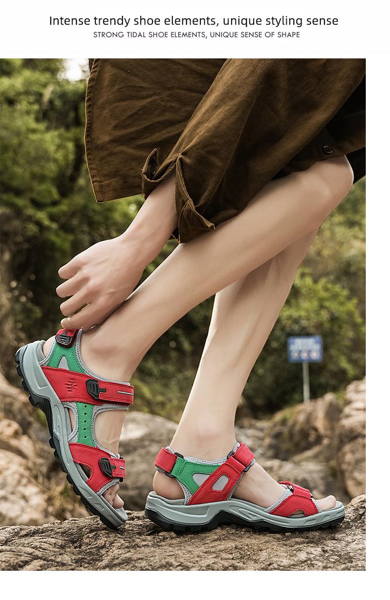 Women's Adjustable Strap Sport Sandals Breathable Cutout Design Textured Non Slip Sole Comfort Outdoor Casual Footwear