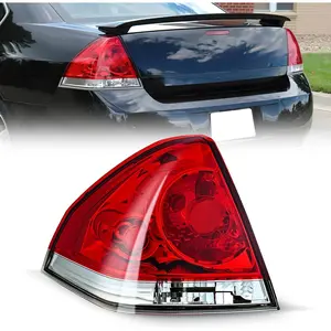 Nilight Taillight Assembly Compatible with 2006 2007 2008 2009 2010 2011 2012 2013 Chevy Impala 2014 2015 2016 Chevrolet Impala Limited Rear Tail Light Left Drive Side