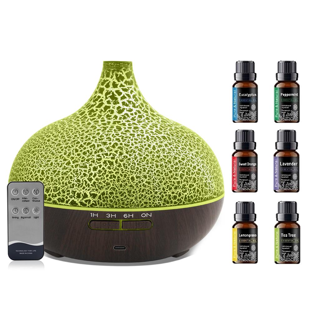 Stylish 550ml Aromatherapy Diffuser with Auto Shut Off Whisper Quiet Remote Control & Multiple LED Colors for Home Gifts Eco-friendly PP Material Colorful Flame Humidifier Stylish 550ml Aromatherapy Diffuser with Auto Shut Off Whisper Quiet Remote Control & Multiple LED Colors for Home Gifts Eco-friendly PP Material Colorful Flame Humidifier