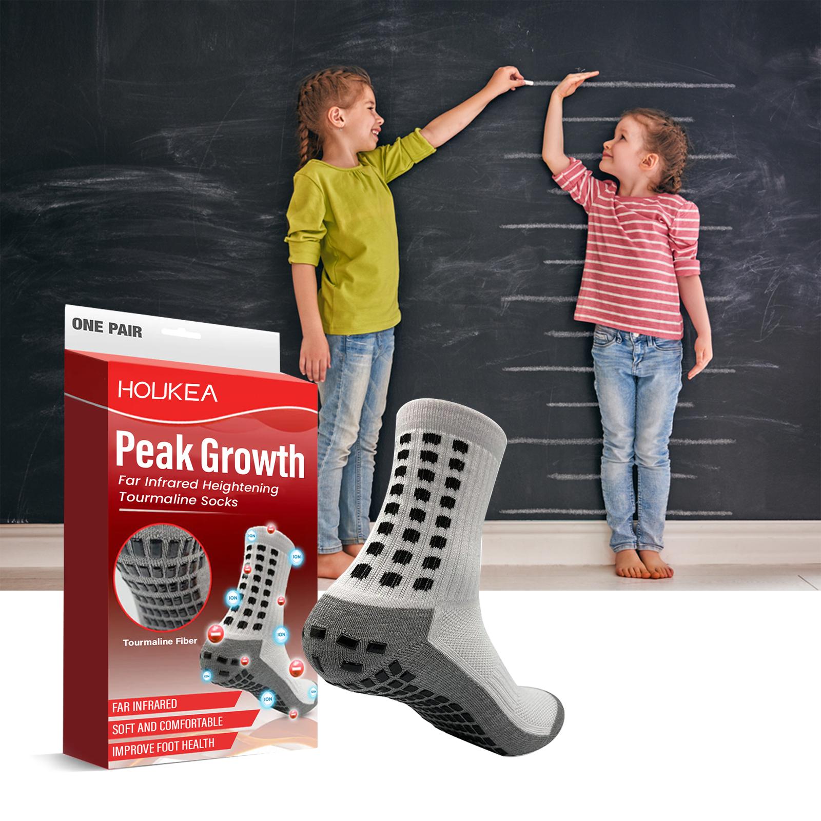 Houkea Ionic Socks Winter Outdoor Foot Warmer Skin-Friendly Breathable Comfortable Warm Body Care Massage Socks