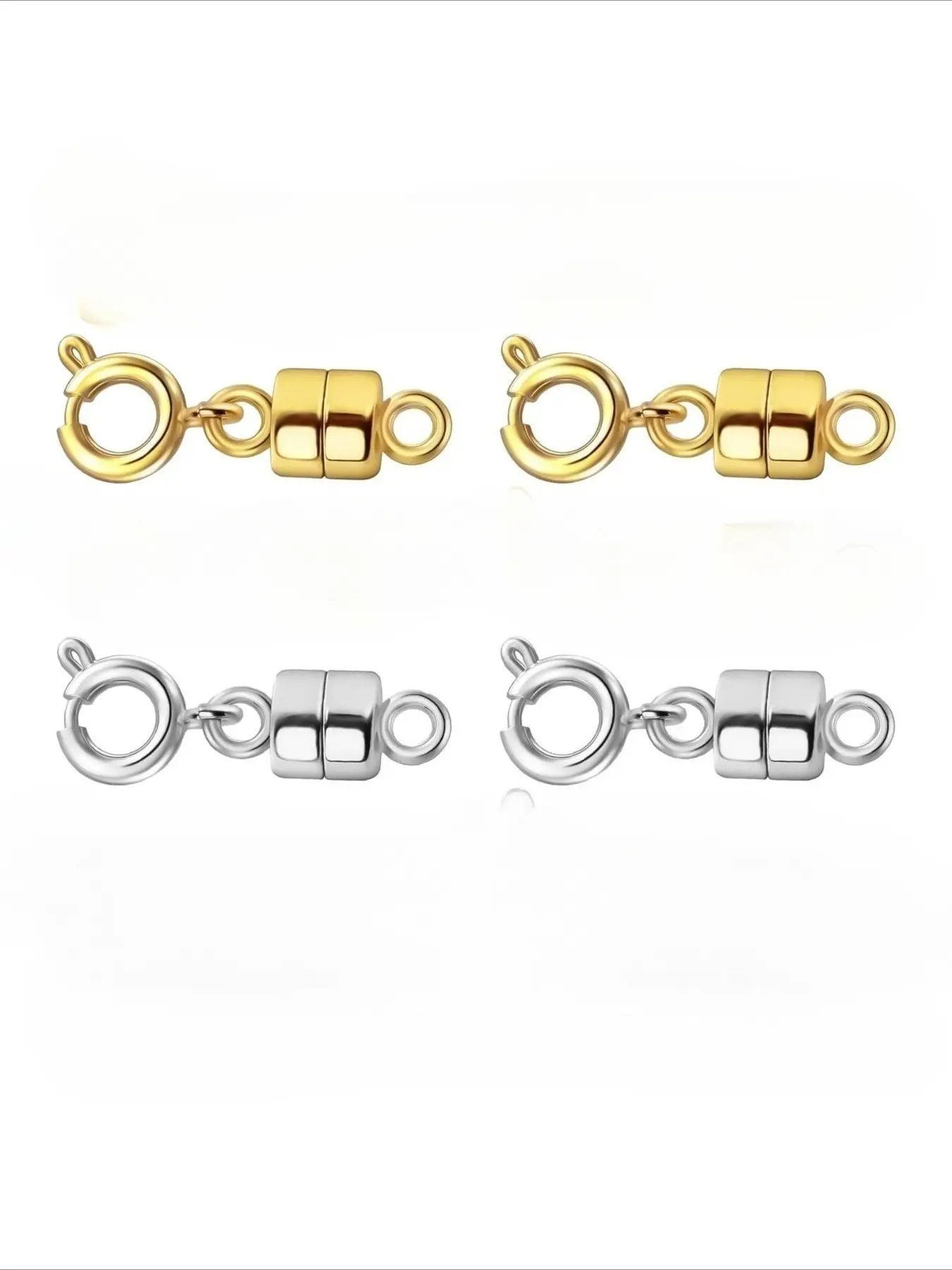 Magnetic Clasps for Necklaces Strong Magnetic Necklace Clasps and Closures, Bracelet Converter for Women