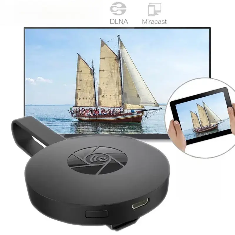Wireless Full HD Screen Mirroring Projector, 1080P Projection, WIFI Connectivity for Smartphone, TV, Computer Live Streaming