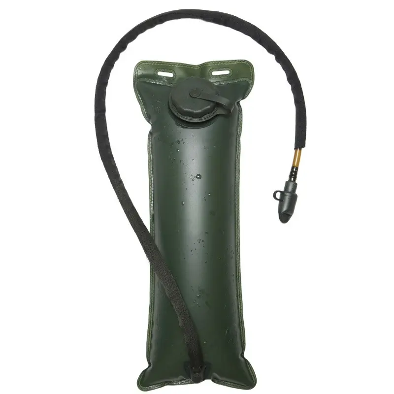 3L Military Hydration Bladder, Food-Grade Tpu Leak-Proof, Insulated Drinking Tube, Large Screw Cap, Camping Water Container, Camping Gear for Hiking Camping