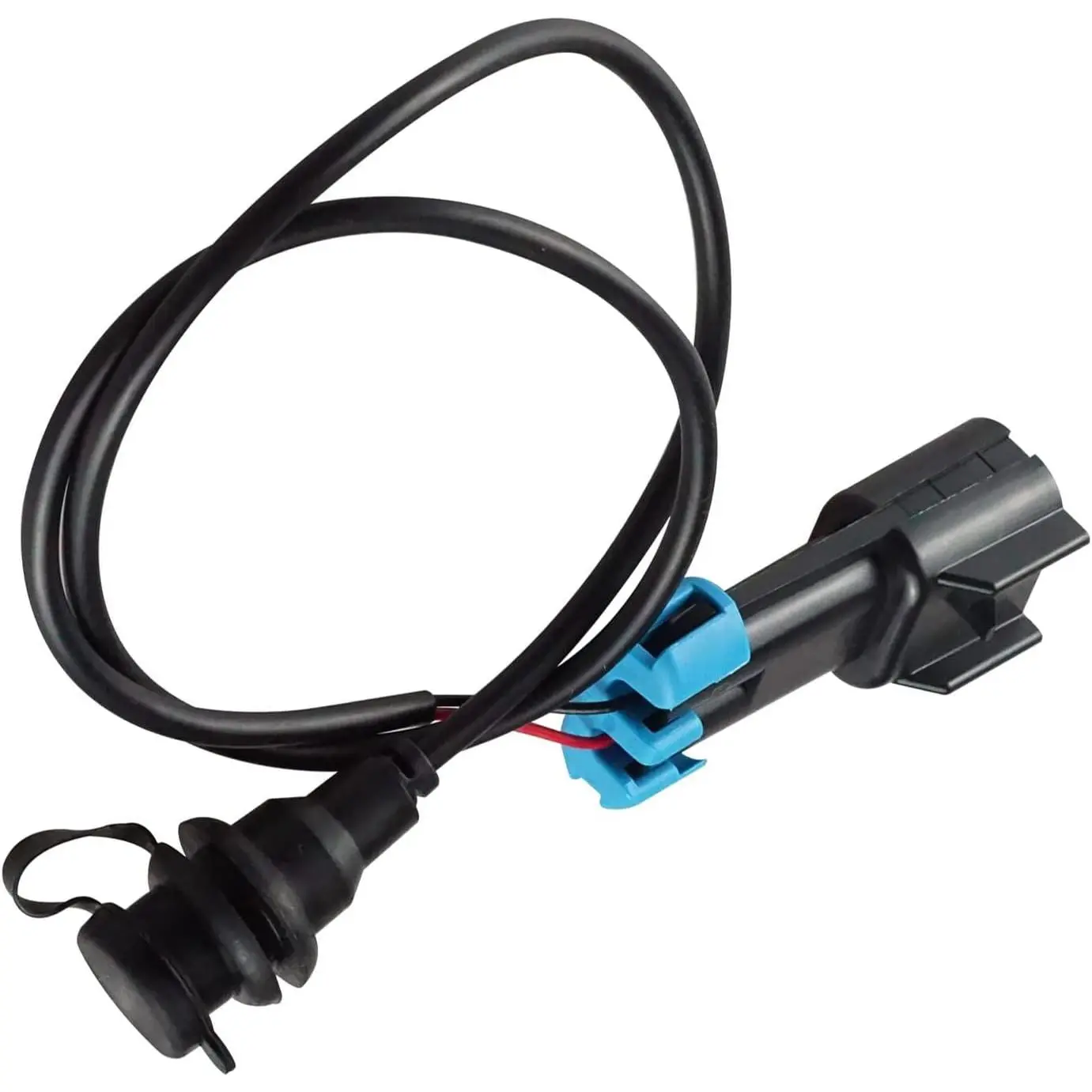 Black RCA Connector Snowmobile Power Plug - RCA Plug Vehicle Accessory Compatible with Polaris Switchback SKS 650, 850