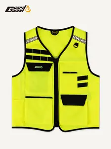 Guardwon Men's Workwear Vest, Multi-Pocket Lightweight Outdoor Top, Comfortable and Practical Design, Ideal for Daily Wear