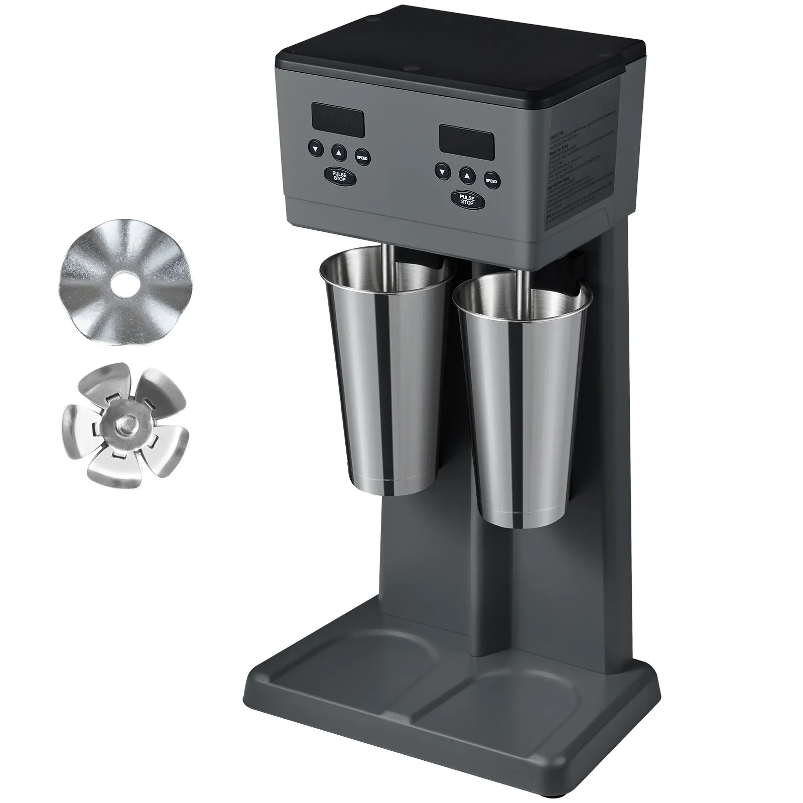 Milkshake Maker, X Electric Milkshake Machine, 750W Maximum Power, 820 Ml Volume Capacity, SUS304 Construction, LED Intelligent Microswitch