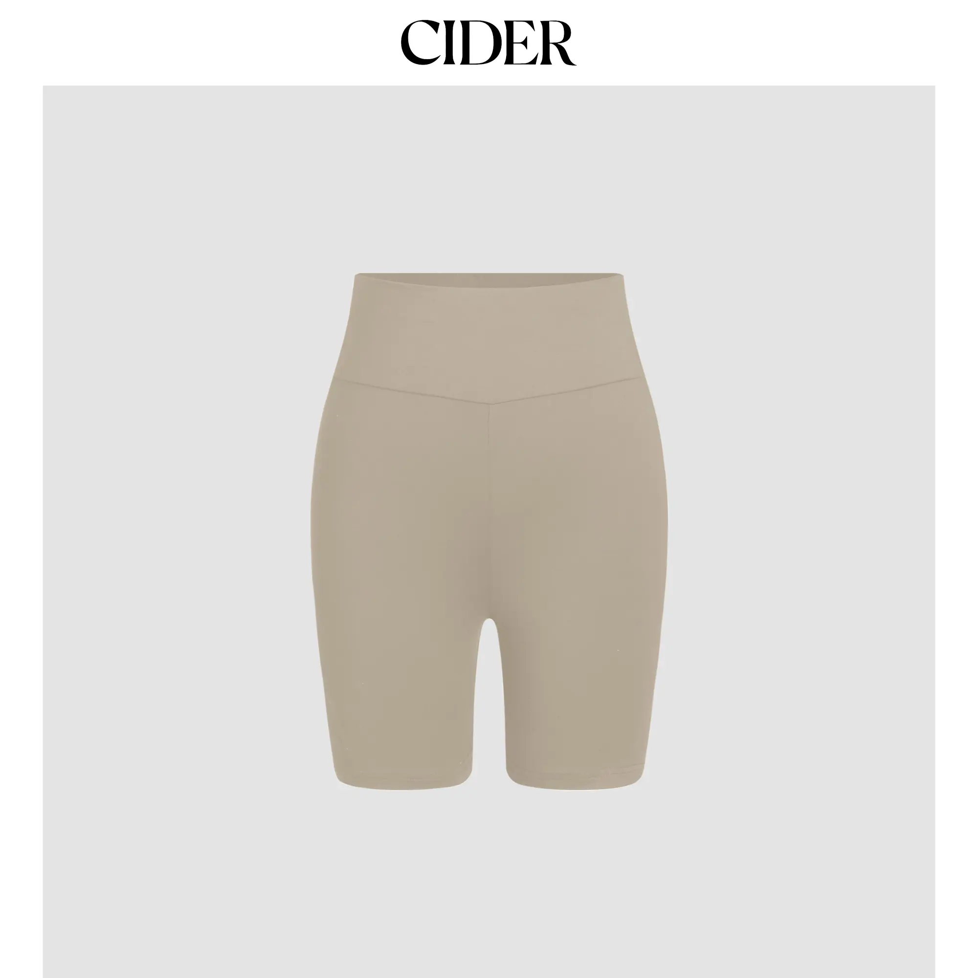 Cider [5 colors, size 2-26] High Waist Knee Length Biker Shorts