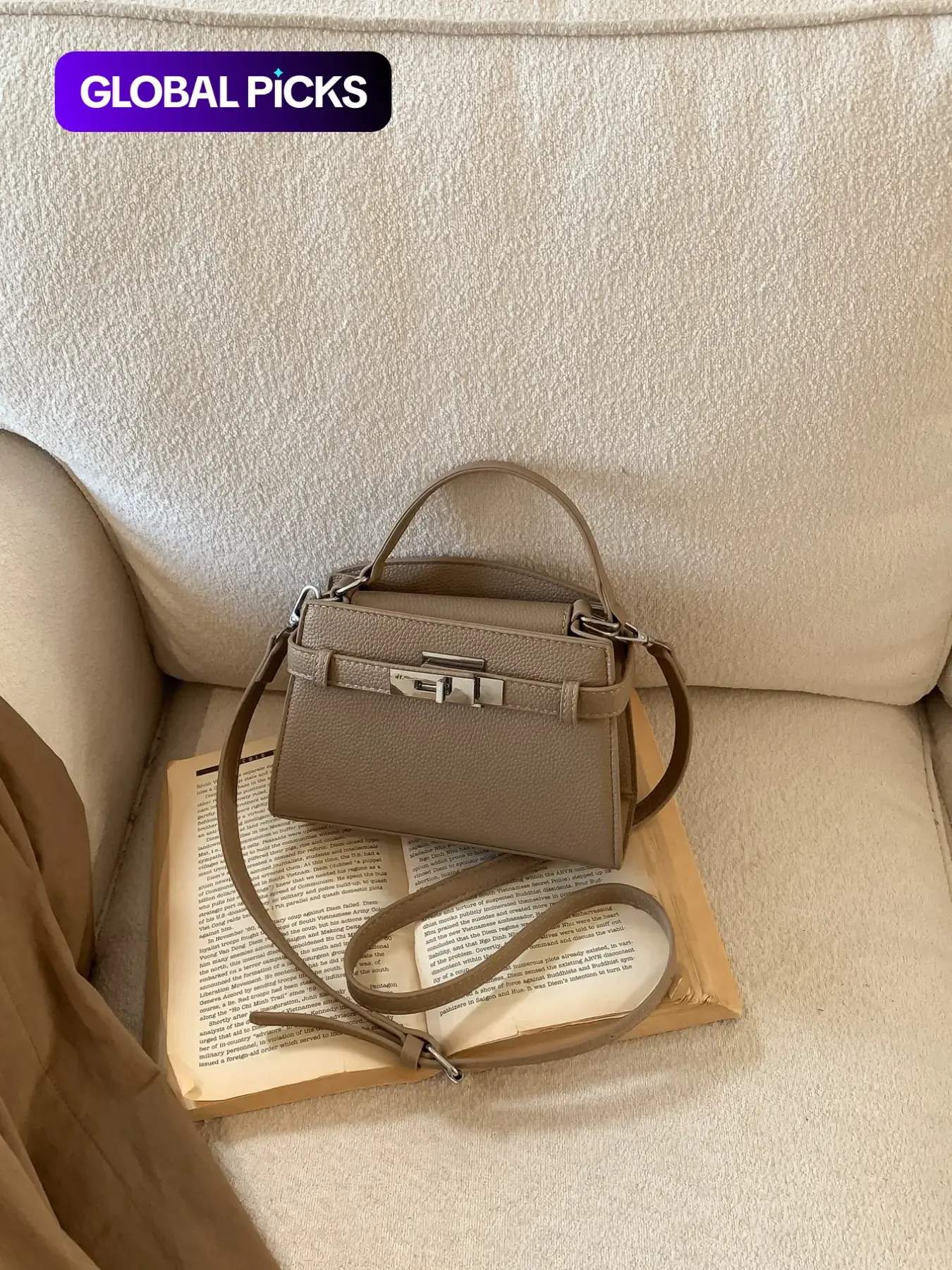 Women's Small Square Handbag, Casual Trendy Purses, Simple Single-Shoulder Crossbody Bag, Ladies' Casual Daily Accessory