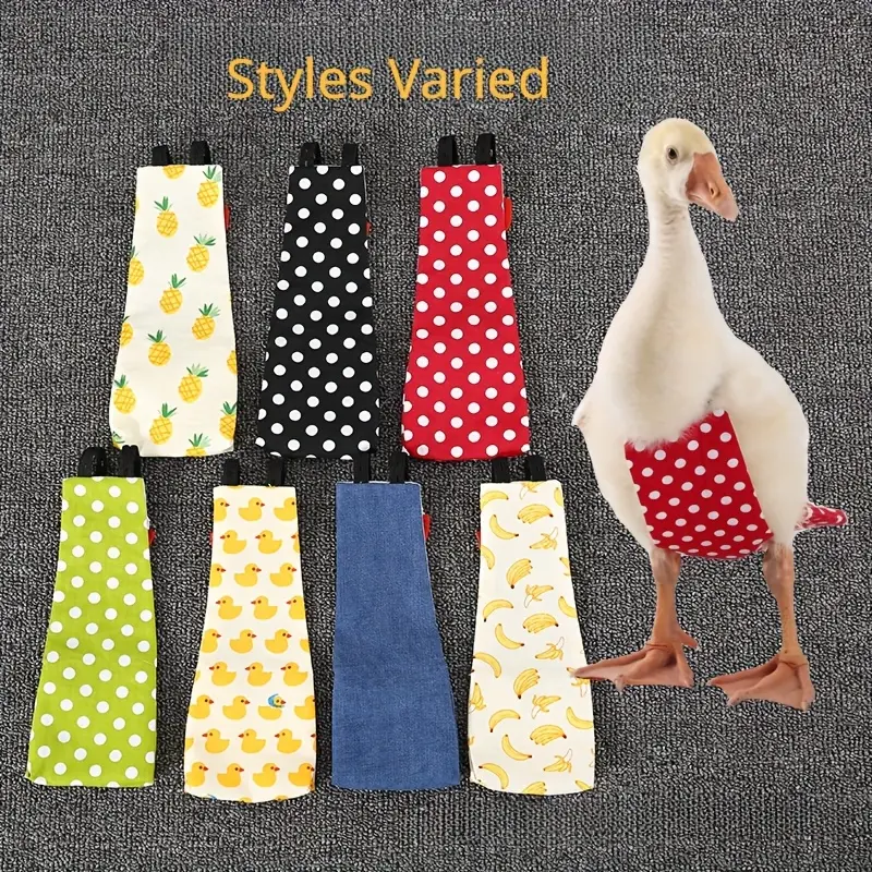 Send 1 at random  Pet Duck Clothes, Diapers, Chicken Diapers, Goose And Duck Diaper Pants Supplies