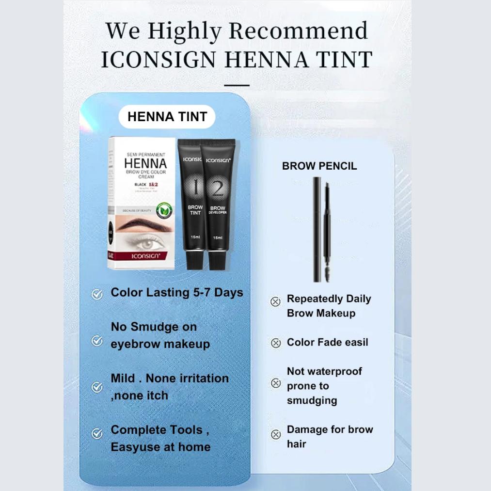2 In 1 Eyelash & Eyebrow Dye Kit, 1 Set Long Lasting Eyelash & Eyebrow Dye Kit, Eyebrow Tinting Cream, Eyebrow Dye Paste, Professional Makeup Kit For Women