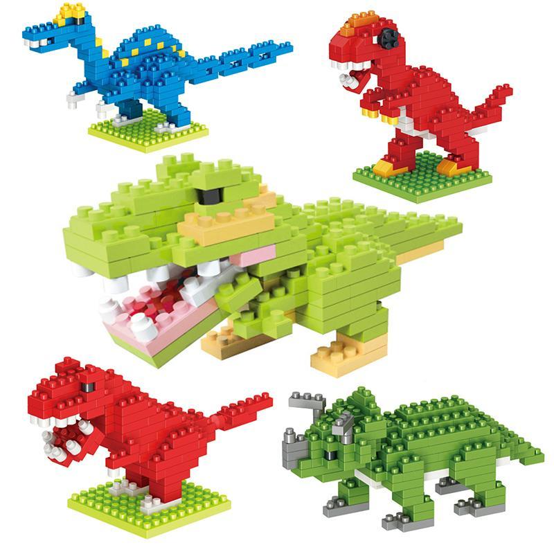 Mini Dinosaur Building Blocks Set, 5Pcs Nano Micro Bricks Dinosaur Model Kit, STEM Educational Toy for Kids, DIY Assembly Puzzle Gift for Boys & Girls Mini Dinosaur Building Blocks Set, 5Pcs Nano Micro Bricks Dinosaur Model Kit, STEM Educational Toy for Kids, DIY Assembly Puzzle Gift for Boys & Girls