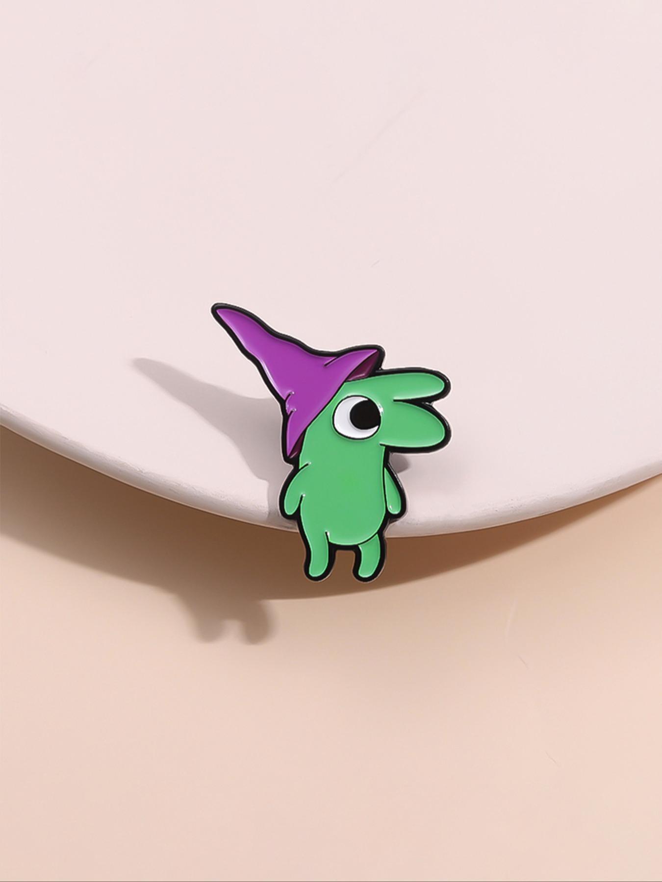 Cute Cartoon Animal Design Brooch, Hat Pins, Rooster Hat Pin, Fashion Alloy Badge for Daily Clothing Decor, Trendy All-match & Exquisite Brooch for Birthday Gift, Fashion Accessory