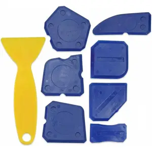 8 count  Caulking Tools, Sealant Grout Finishing Kit for Bathroom Kitchen, Caulk Smoothing Tool Set, Grout Tool for Tile and Grout Smoothing