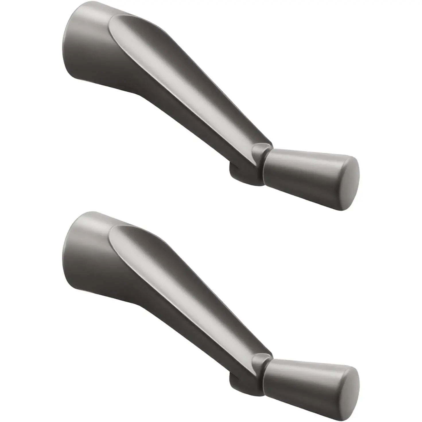 Window Handle Crank Replace H 3966 & H 4106, 3/8" Spline Crank Window Handle, Casement Window Crank Handle of Smooth 360- , 2 - Pack, Stone Color