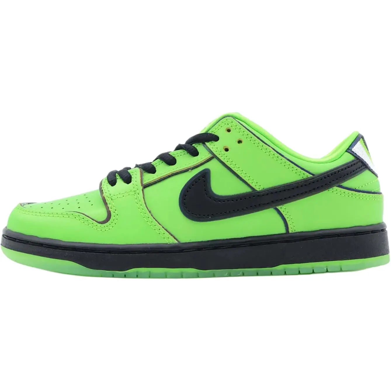 The Powerpuff Girls x Nike Dunk Low Pro SB QS PS 'Buttercup' FZ8832-300