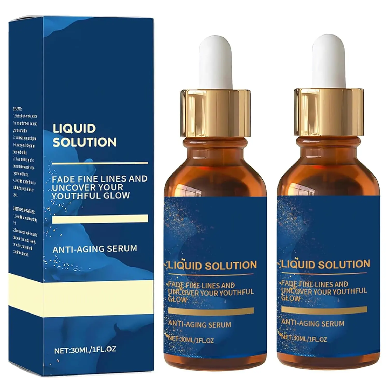 Olavita Face Serum,Olavita Liquid Solution Anti Aging, Vitamin C & E Serum, Boost Skin Collagen, smoothes wrinkles and fine lines
