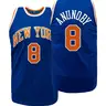 Men's New York #8 Stitched Basketball Casual Sports Jersey Embroidery Sportswear Breathable Unsex Tank Top Retro Classic Fan Edition Sports Shirt Gift Sporty Sports Top S-3XL