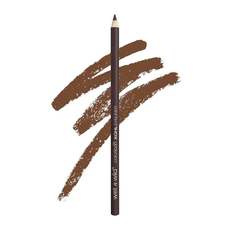 Brown Kohl Eyeliner Pencil, Rich Pigmented Matte Eye Liner, Smooth Creamy Long-Wearing Eyeliner for Defined Eyes & Everyday Makeup