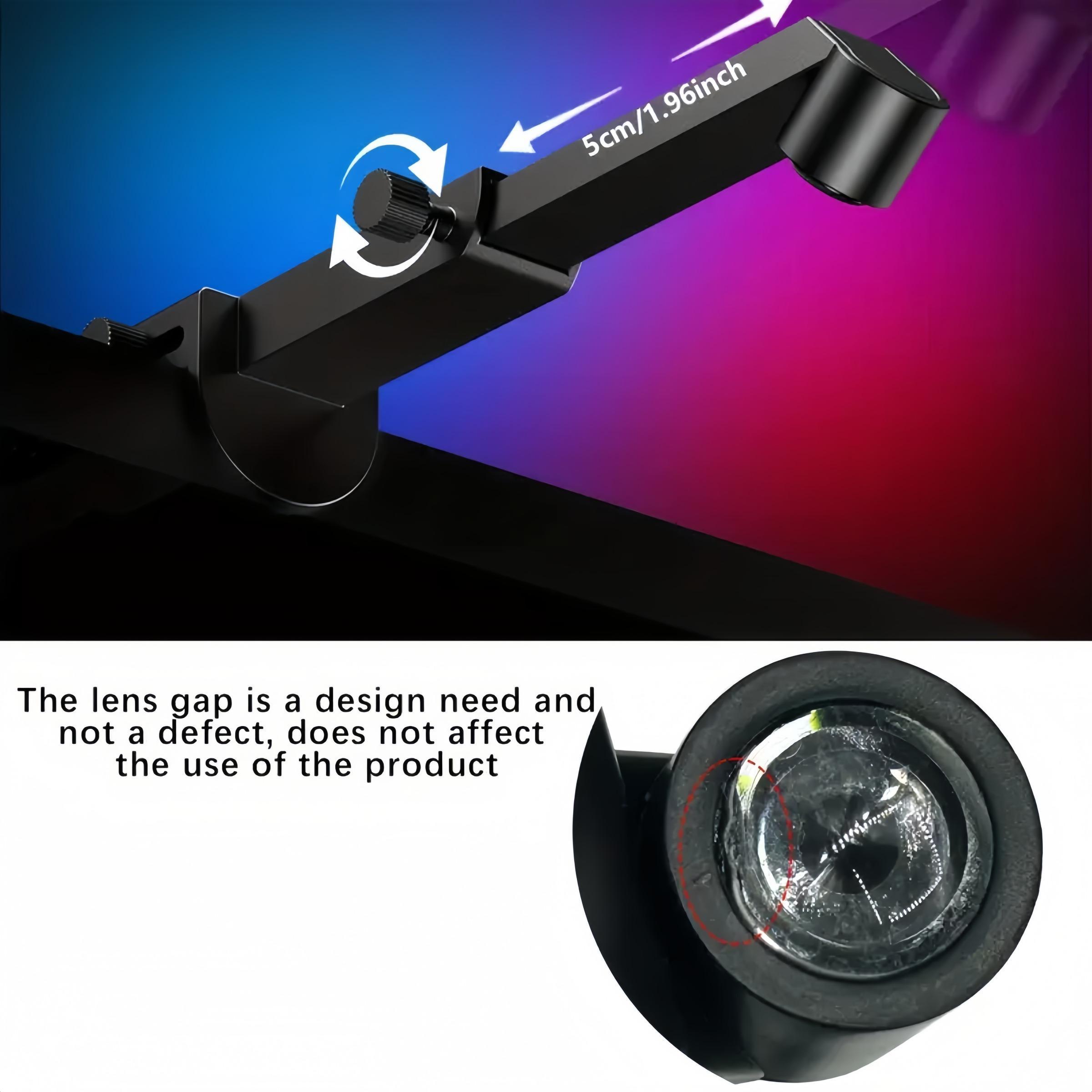 Smart TV LED Backlight Sync with Camera, Compatible with 32-85 Inch Screens, APP Control Color Changing TV Light, Smart TV Accessories