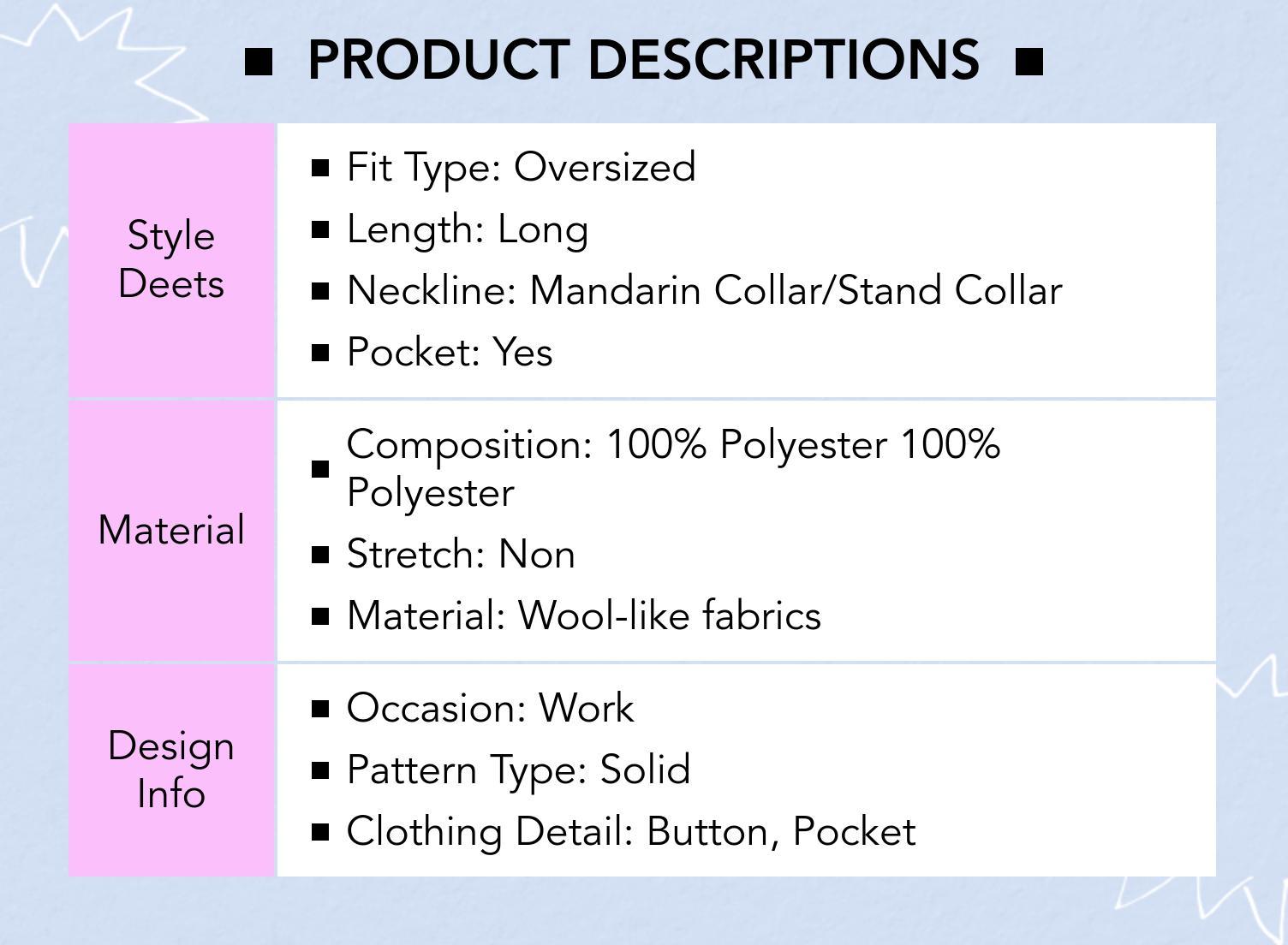 Cider Wool-Look Stand Collar Toggle Button Longline Oversized Coat SwimWeek