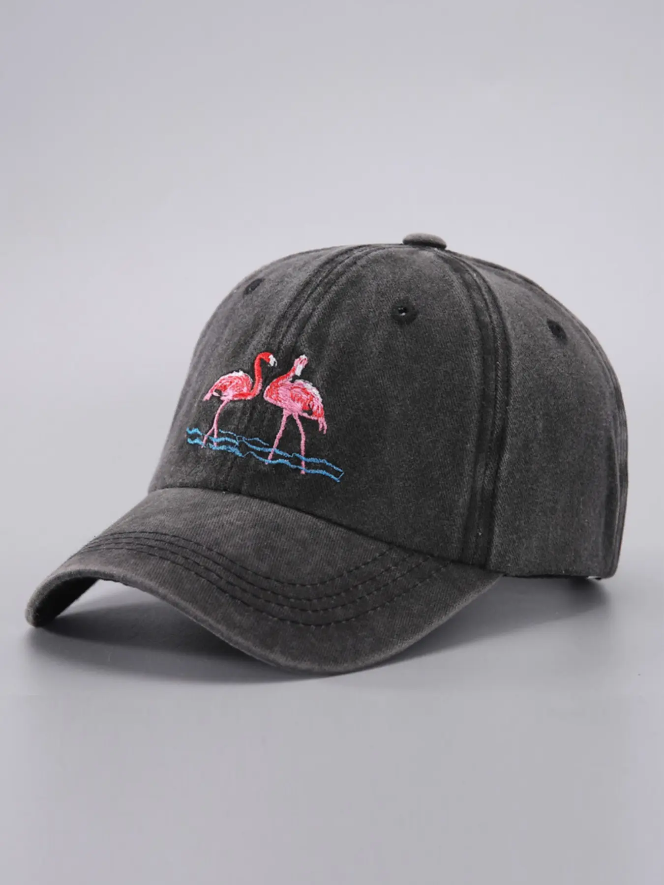 Vintage Washed Firebird Baseball Hat, Casual Versatile Soft Crown Duckbill Cap, Spring Summer Outdoor Daily Wear Hat