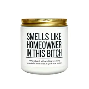 Smells Like Homeowner In This Bitch Candle, Housewarming Gift, New Homeowner Gift, Closing Gift, New Home Gift, Funny Candle, New House