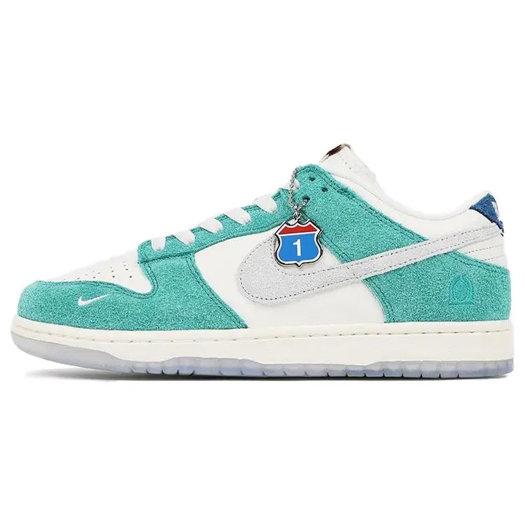 Nike x Kasina Dunk Low Top Sneakers – Tiffany Green, Unisex Verifiable, with credentials and supporting global authentication