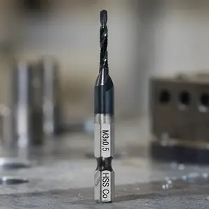 M35 Titanium Aluminum Nitride Coated Drill Bit Set, High-Speed Steel HSS-Co Cobalt Hex Shank Multi-Hole Precision Drilling Tools, Durable Chrome Molybdenum Steel for Wood and Metal, M3 to M12 Heavy Duty Kit