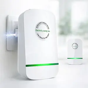Serein 2 PCS Smart Energy Saving Plug, Stop Watt Power Saver Device for Home & Office, Universal Electricity Saver 90V-250V 30KW, Safe & Durable