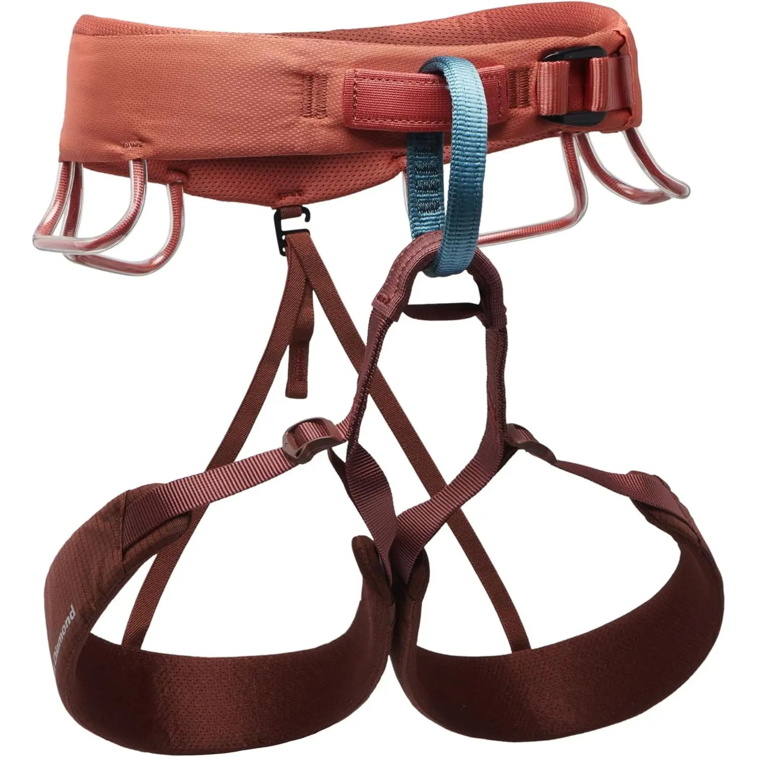 Women's Momentum Rock Climbing Harness, Adjustable Loops
