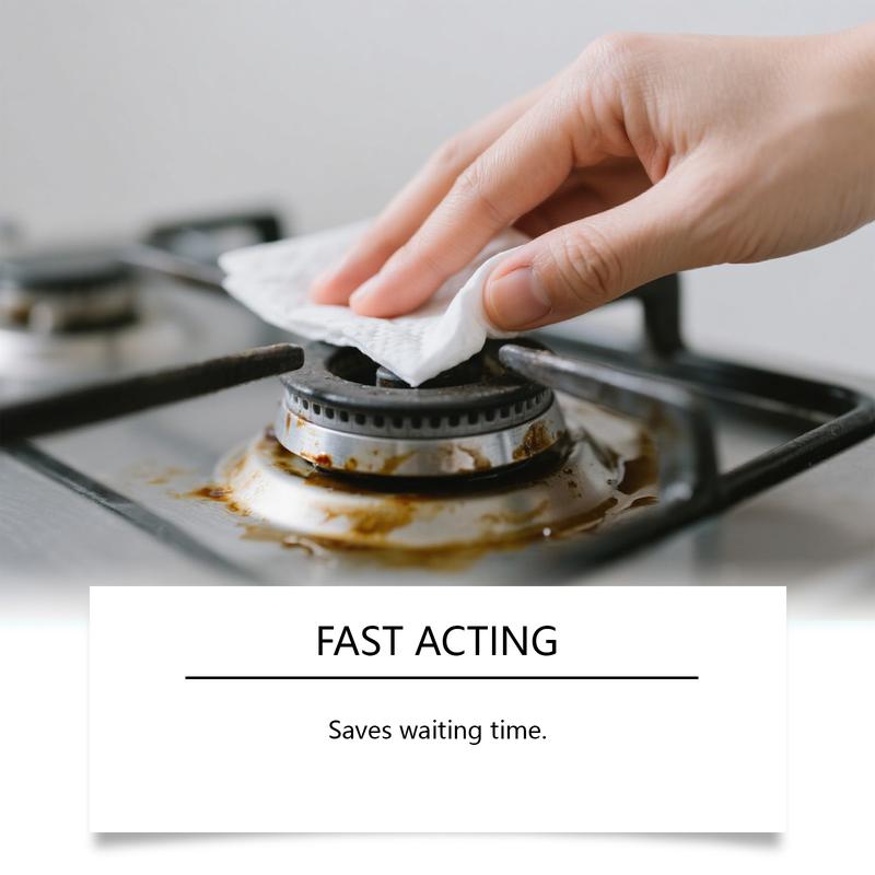 (2 Pieces)Heavy Oil Stain Cleaner,Oil Stain Cleaner Spray with Sprayer, Cleaner Treatment Agent, Stain Remover, Household Cleaning Product for Kitchen Stove, Range Hood, Cleaning Supply, Interior Cleaner, Kitchen Cleaning Supplies, Deep Stain Remover