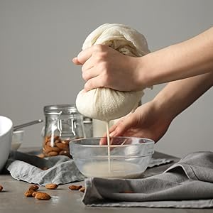 Cotton Farm Grade 100 XL Cheese Cloth 36x36 Inch 100% Unbleached Cotton Reusable with Finished Edges for Straining Cooking Cleaning