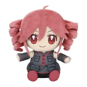 Kasane Teto Plush Toy Soft Doll Stuffed Plushies Figure Anime Cosplay Cartoon Birthday Present Christmas Gift for Fans Girl