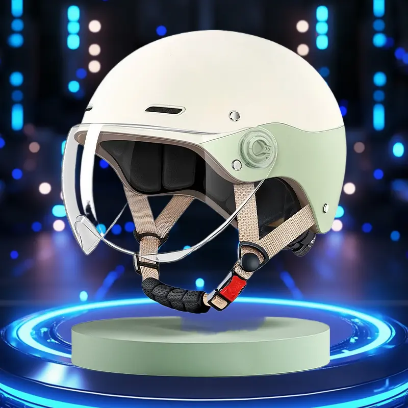Electric Scooter Helmet ABS Half Face for Women Men Summer Winter Ventilation UV Protection ECE Standard Multiple Colors