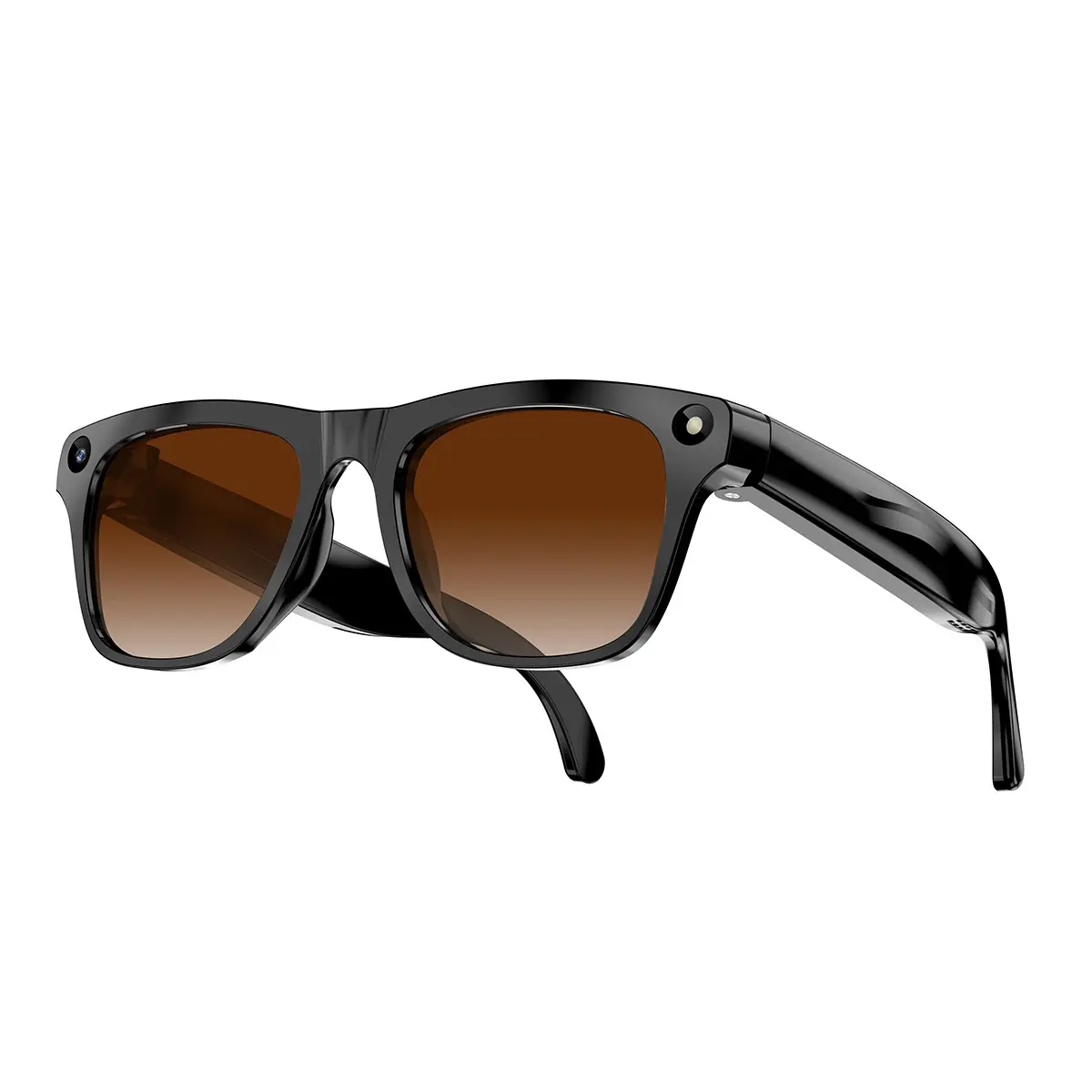 AI Smart Glasses with 8MP Camera, Voice Control, Real-Time Translation, WiFi Transfer, Replaceable Lenses, Multifunctional Wearable Eyewear, AI Smart Glasses