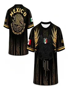 Mexico Aztec Men's Soccer Jersey, 2026 Mexico Soccer Shirt, Sports Jersey Tee, Perfect Gift for Fans and Players, Game Day Fashion Inspiration
