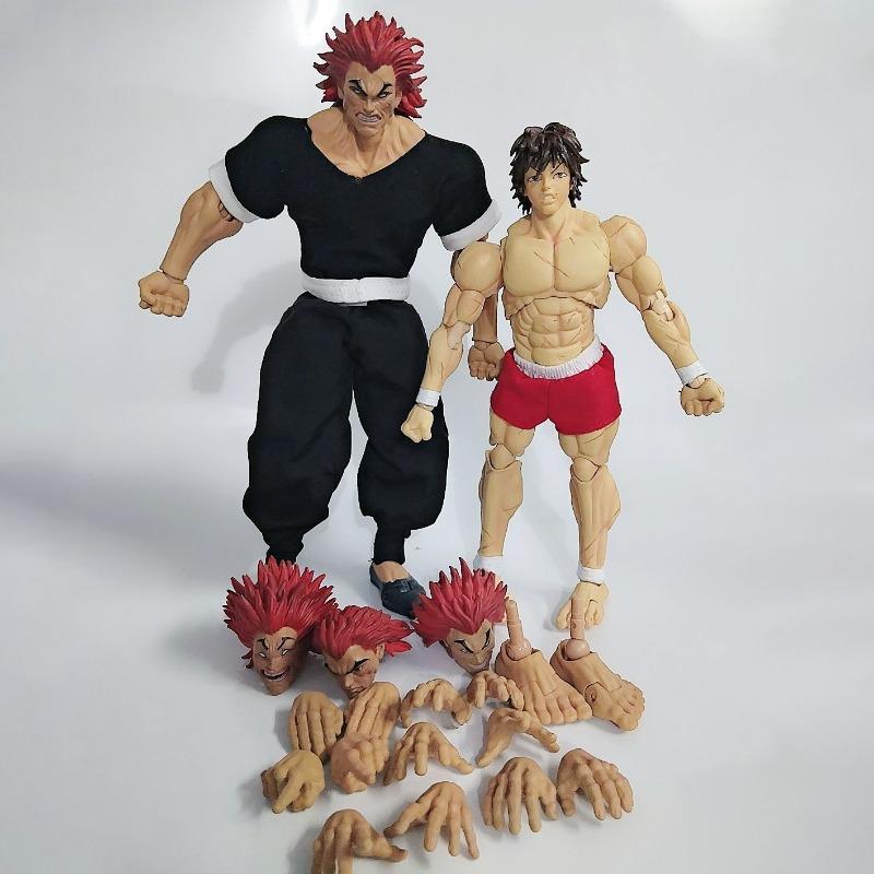 ST Baki Hanma Son Of Ogre Action Figure Hanma Yuujiro Figurine Ko Fighting PVC Collection Anime Yujiro Figures Model Toys Gifts