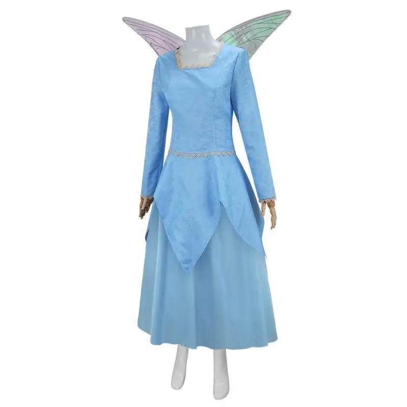 Shrek Fairy Godmother Cosplay Outfit - Polyester Elf Dress, Multi-Size Costume Set with Accessories & Fairy Wings for Halloween, European-American Anime Stage Performances, Clothes, Suit, Xxl, Anime Elf, Cartoon, European And American Anime, S, M, L, Xl,