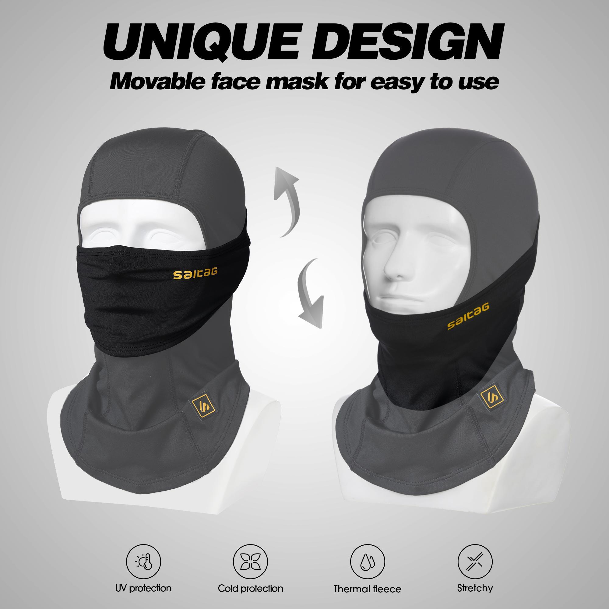 Balaclava Ski Mask, Breathable Full Face Coverage Face Mask, Suitable for Skiing and Outdoor Sports, Warm Wind and Cold Protection Mask, Protective Gear, Winter Essentials